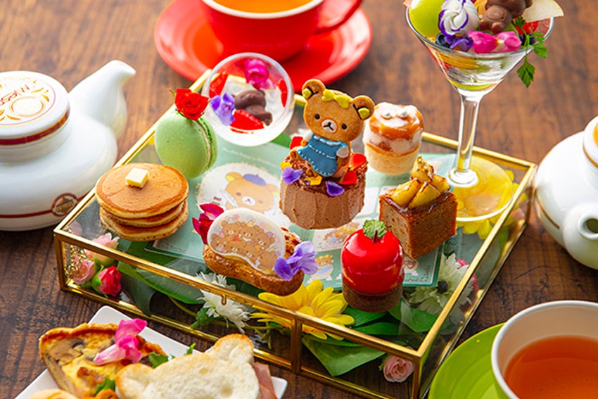 リラックマゆきひめのアフタヌーンティー　￥4,000＋税 （提供画像）