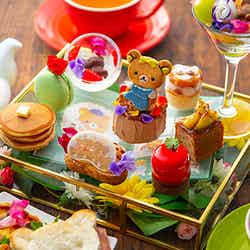 リラックマゆきひめのアフタヌーンティー ¥4,000+税 (提供画像)