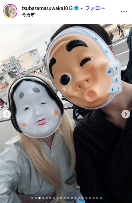 益若つばさ Instagramより