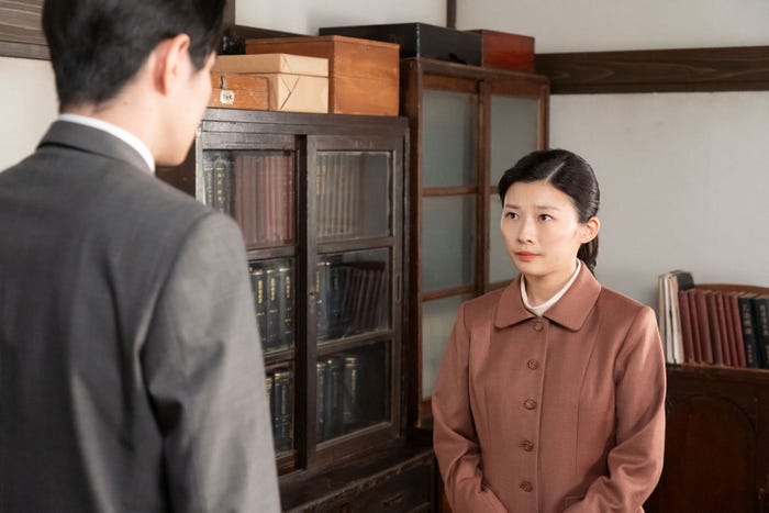 望月歩、伊藤沙莉「虎に翼」第80話(C)NHK