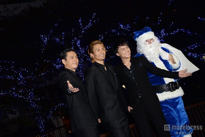 (左より)山下健二郎、橘ケンチ、白濱亜嵐