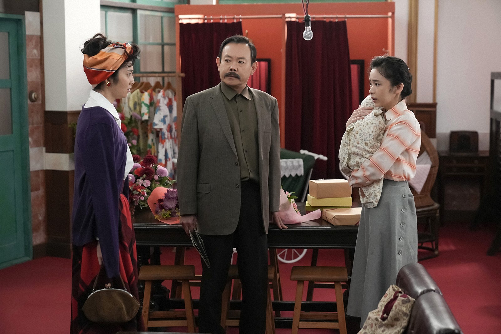 田中麗奈、近藤芳正、趣里「ブギウギ」第93話（C）NHK