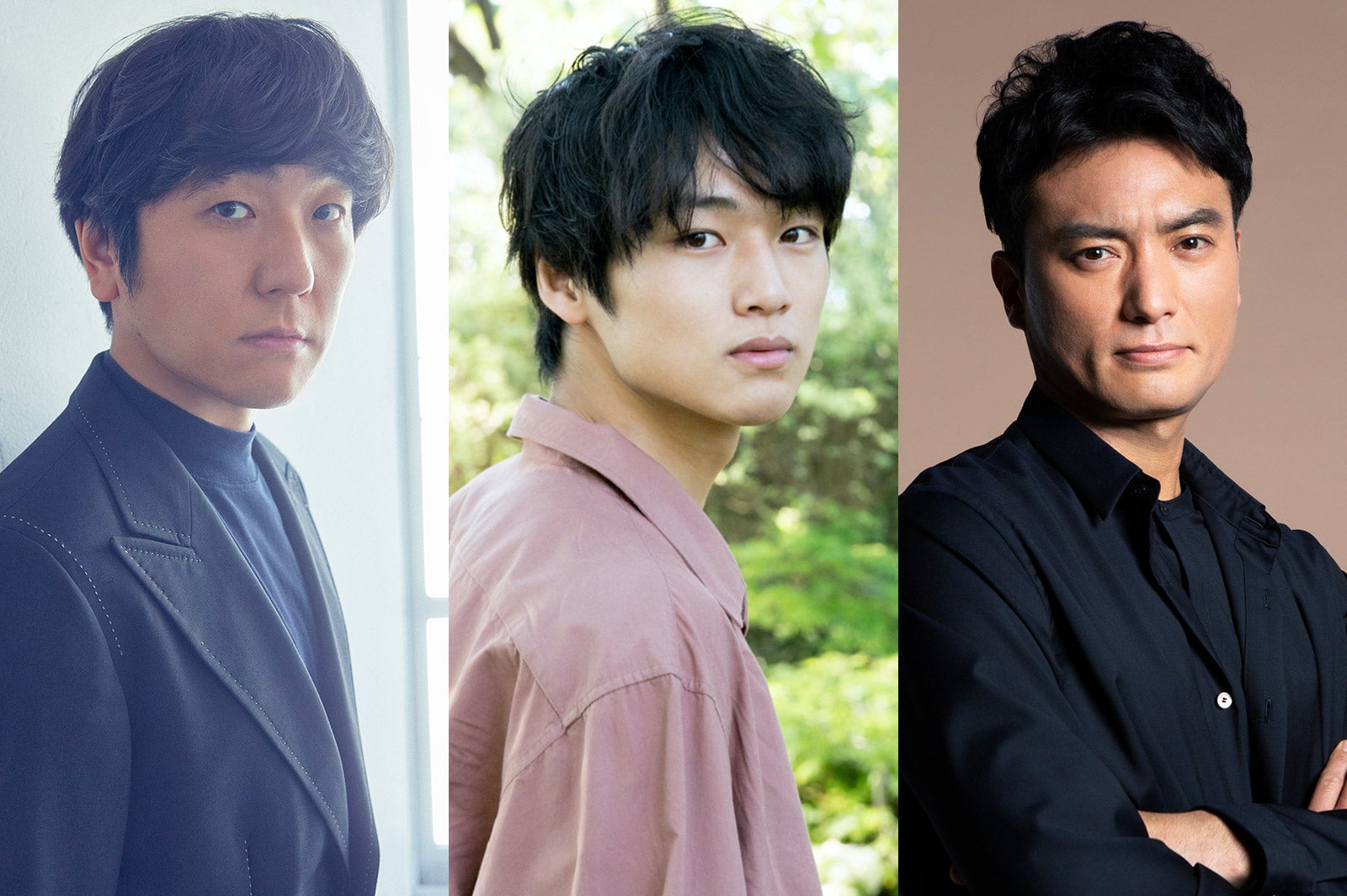 （左から）本多力、中川大輔、徳重聡（提供写真）