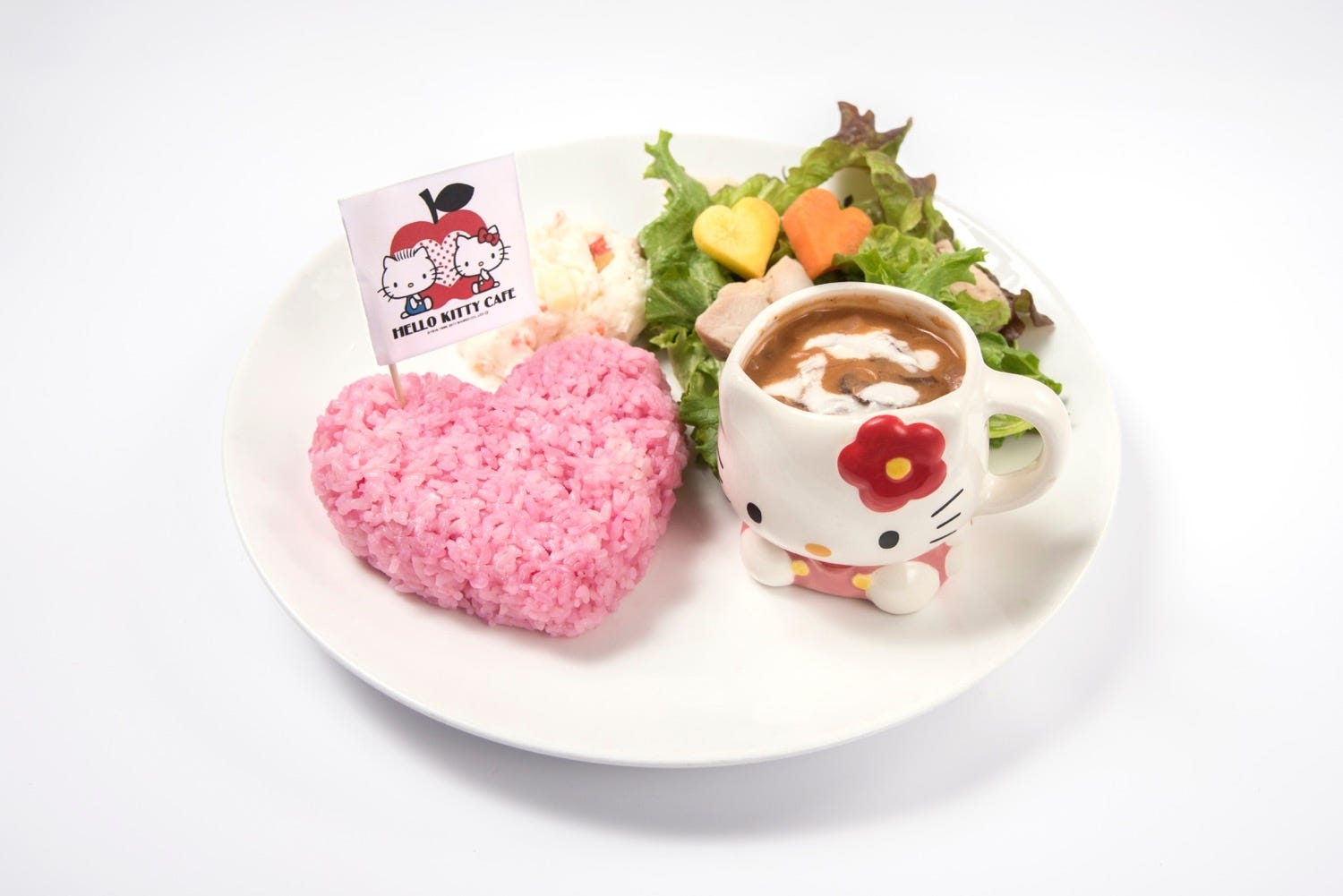 大阪「ハローキティカフェ」限定オープン テーマは“LOVE”