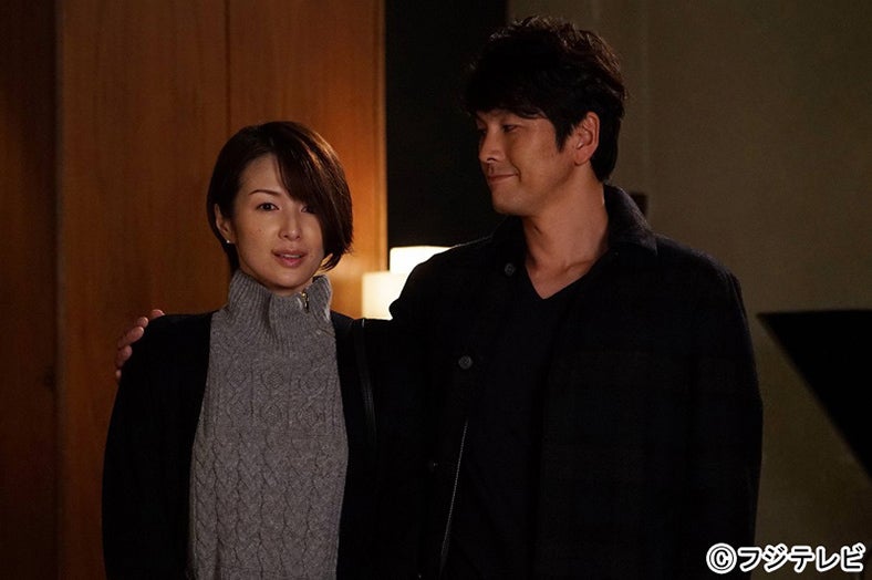 吉瀬美智子、丸山智己「オトナ女子」第7話・場面カット／画像提供：フジテレビ