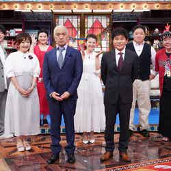 （後列左から）川島明、清水ミチコ、島崎和歌子、南野陽子、伊集院光、古田新太（C）日本テレビ