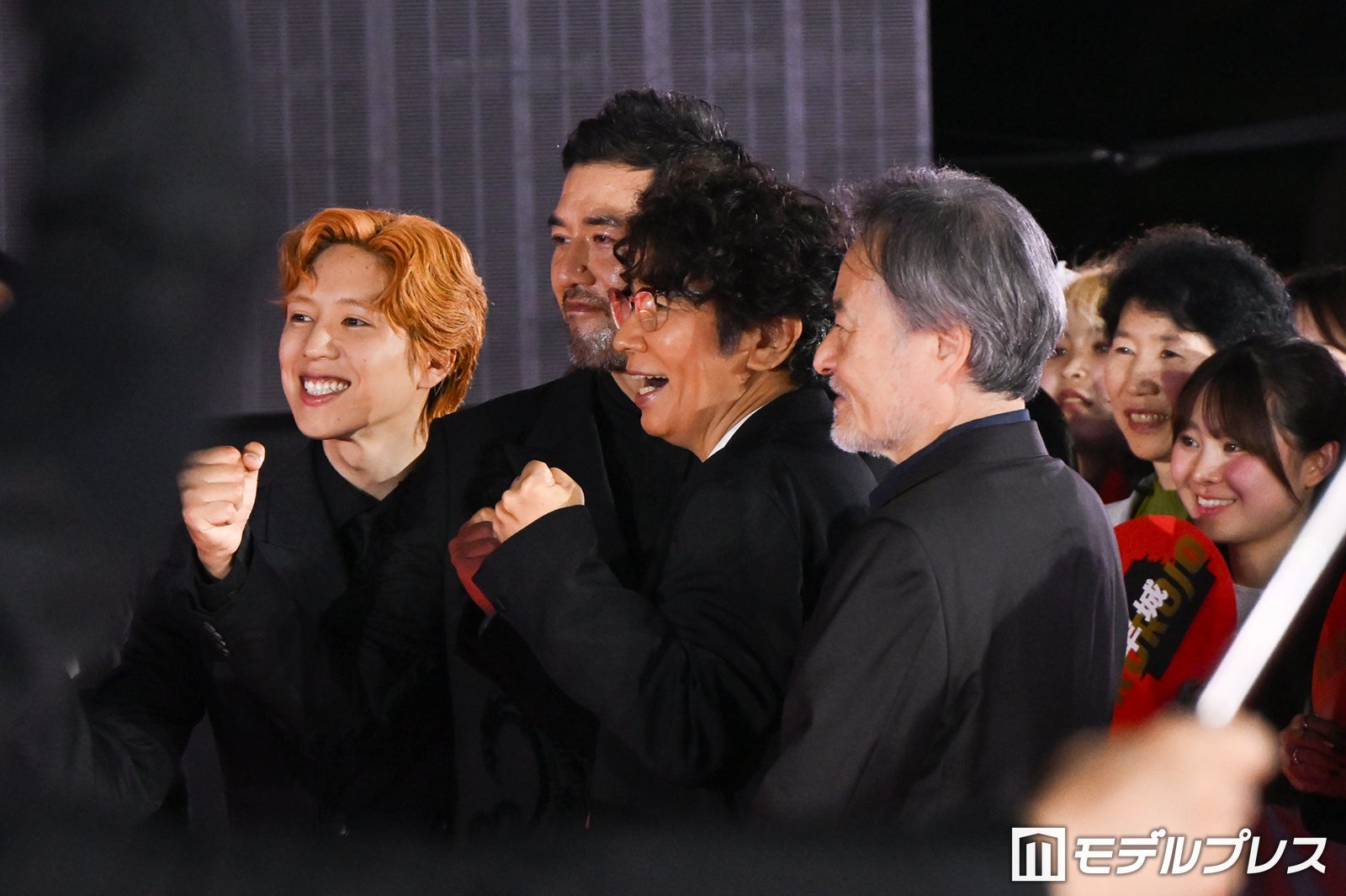 坂東龍汰、吉原光夫、ユースケ・サンタマリア、黒沢清監督
（C）モデルプレス