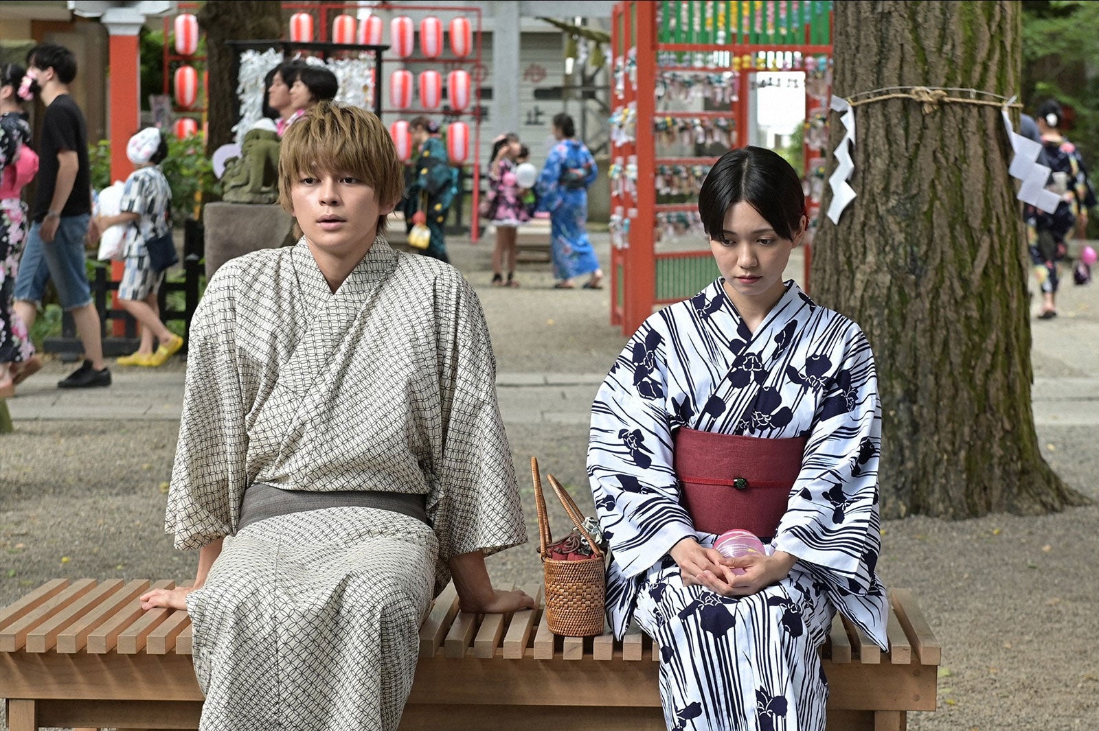 眞栄田郷敦、二階堂ふみ「プロミス・シンデレラ」第8話より（C）TBS