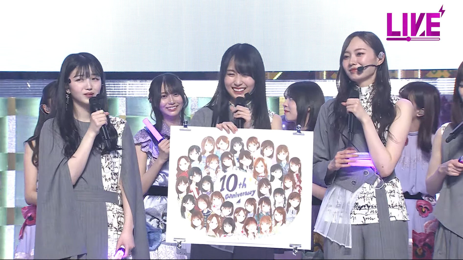 久保史緒里、賀喜遥香、梅澤美波／乃木坂46YouTubeチャンネル「乃木坂配信中」乃木坂46時間TVより