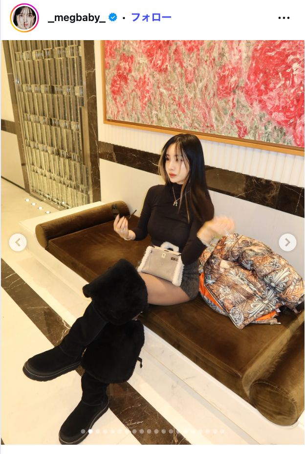 MEGBABY Instagramより