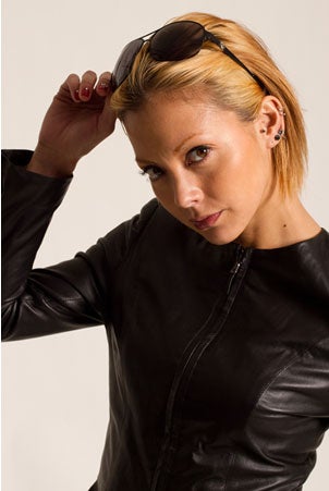 土屋アンナ着用モデル：11LH-02-2 LH×土屋アンナAVIATOR METAL FRAME