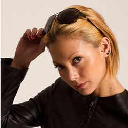 土屋アンナ着用モデル:11LH-02-2 LH×土屋アンナAVIATOR METAL FRAME