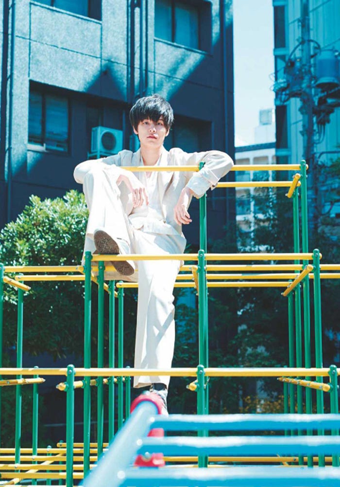 萩原利久/「Audition blue」6月号(5月1日発売、白夜書房)(C)白夜書房