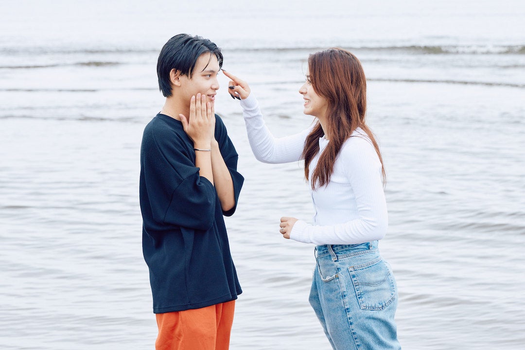 中村榛、新音「オオカミちゃんとオオカミくんには騙されない」第8話（C）AbemaTV, Inc.