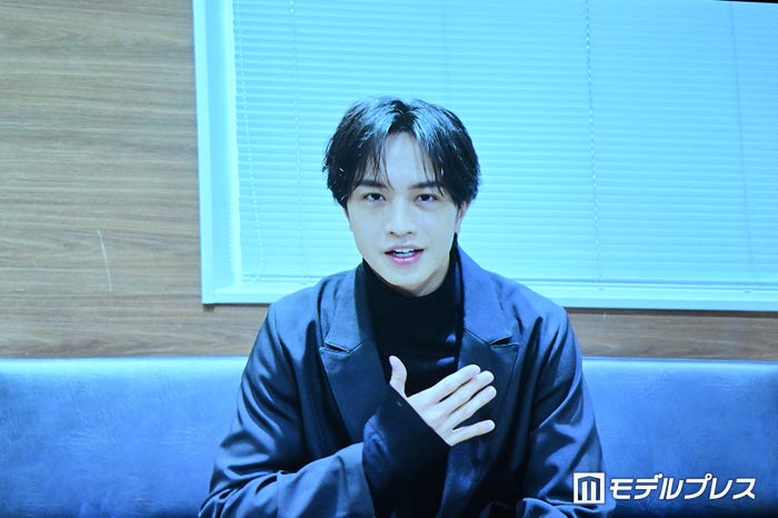 VTR出演した中島健人(C)モデルプレス