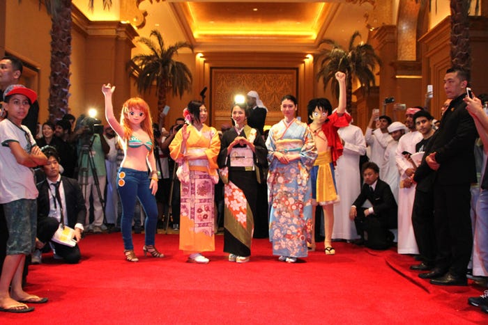 イベント会場の様子(C)尾田栄一郎/2016 「ワンピース」製作委員会