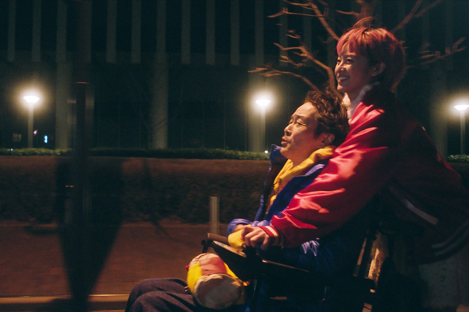 リリー・フランキー、清野菜名（C）2017「パーフェクト・レボリューション」製作委員会