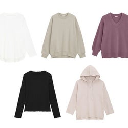 これ持ってればOK!1500円以下で買える!GU公式ランキング上位のトップス特集