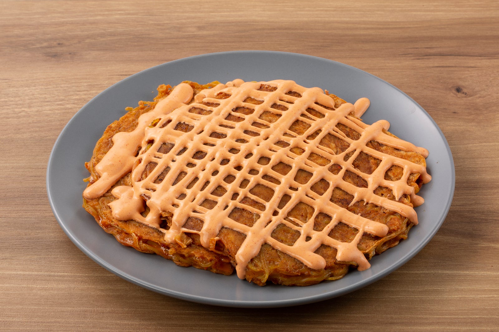 ラーメンキムチパンケーキ ／画像提供：MORNING GLASS COFFEE JAPAN