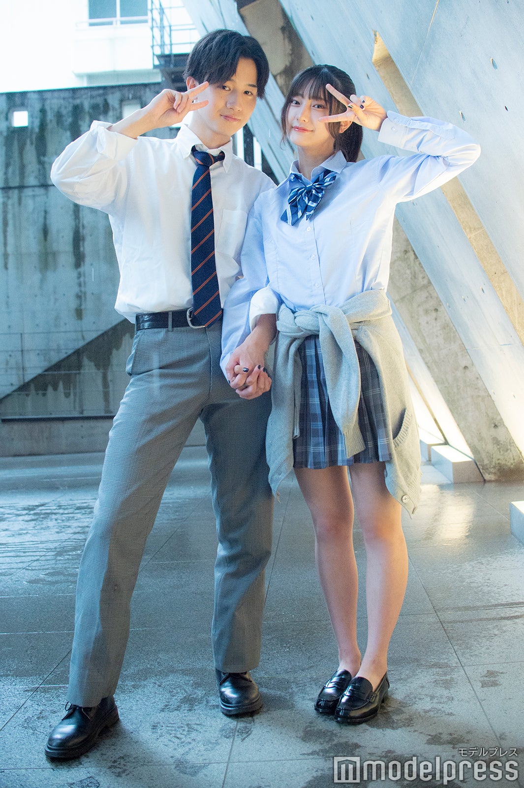 春山凜乃介、大西あきは（C）モデルプレス