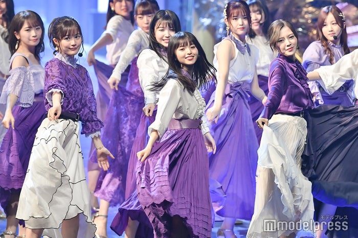 二連覇中 乃木坂46 風格感じるステージで会場を一体に ファンの方々に感謝を伝えたい レコ大 モデルプレス