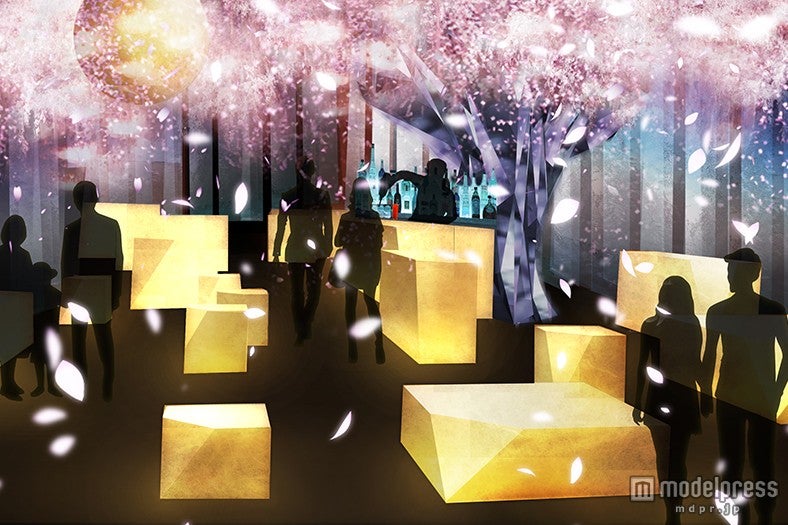 光の花々が冬の街を包み込む　一足早い春の訪れを体感