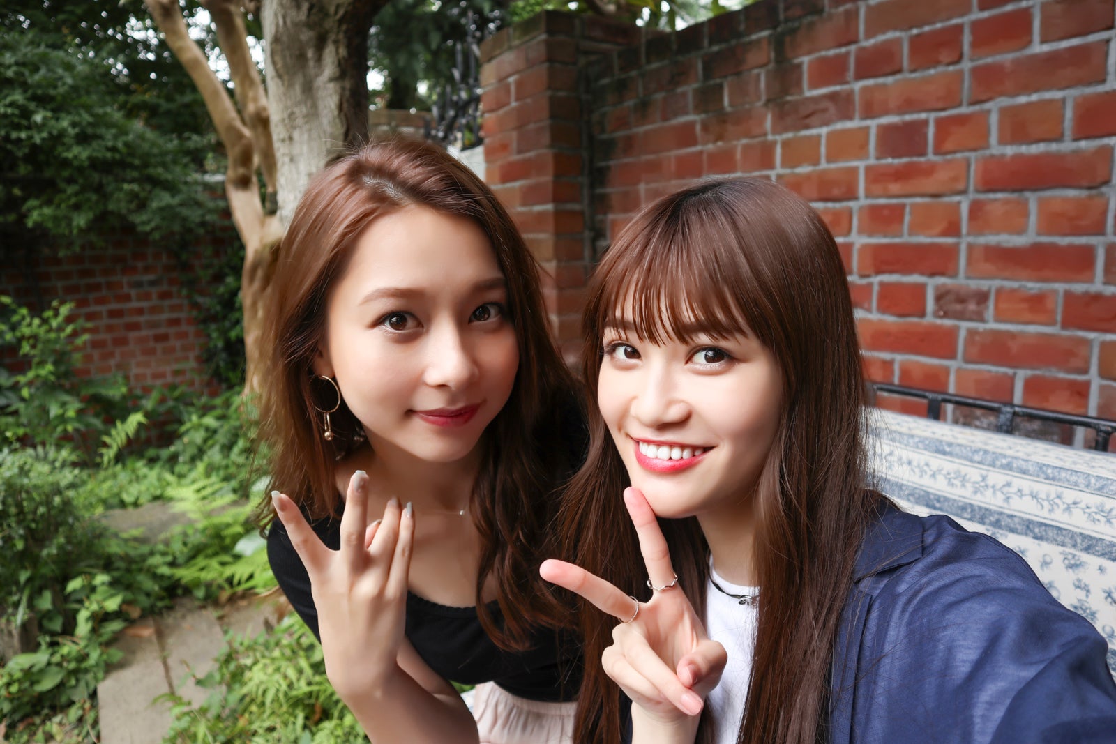 めるるさん撮影のセルフィー（EOS M100で撮影）