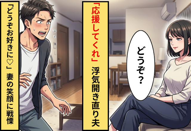 「俺たちを応援してくれ」妻を捨てて浮気した夫！だが直後「どうぞお好きに♡」妻が不敵な笑みを浮かべていた話