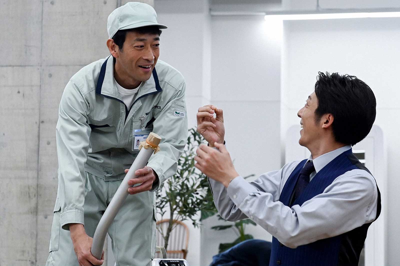 迫田孝也、高橋一生「天国と地獄 ～サイコな2人～」第9話より（C）TBS