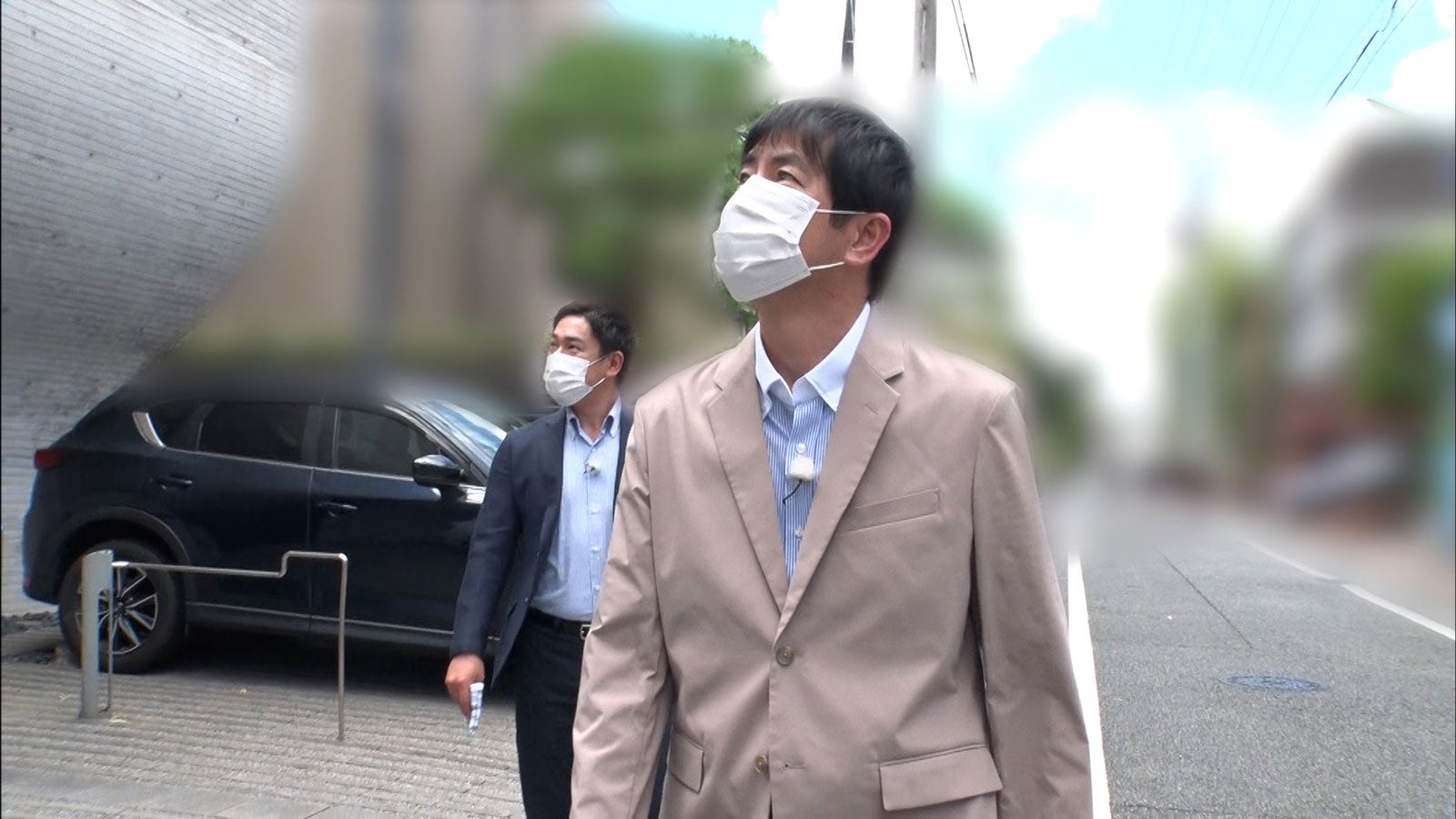 （左から）辻岡義堂、羽鳥慎一 （C）日本テレビ