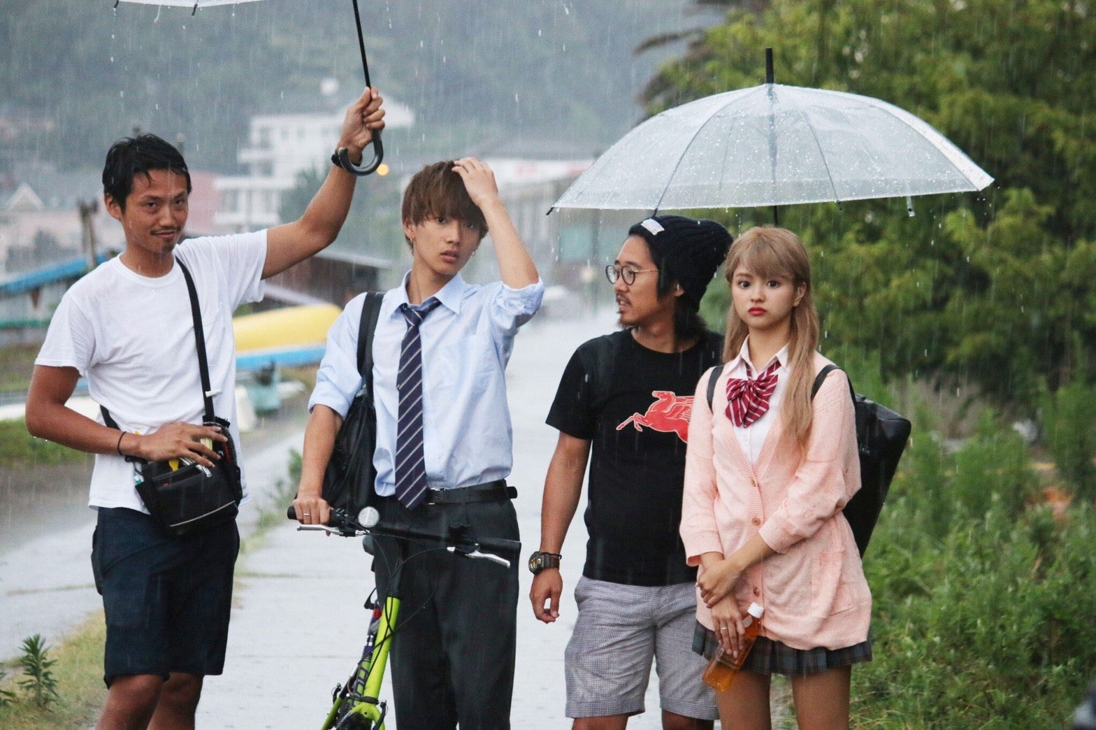 なちょす＆那須泰斗／メイキングカット（提供写真）