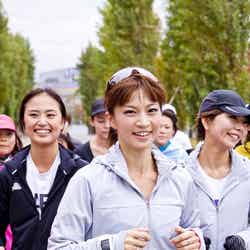 「NIKE GIRLS TRAINING RUN for NAGOYA」に参加した安田美沙子