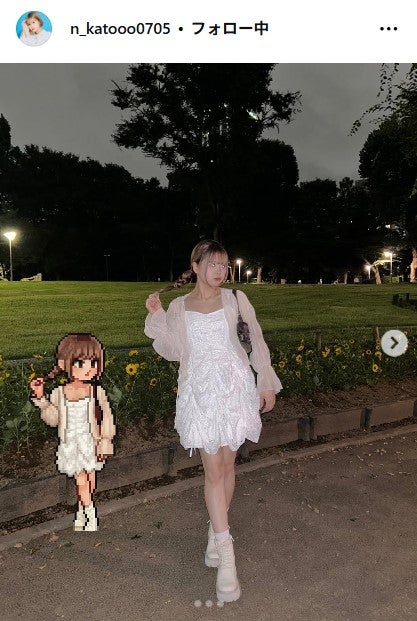 加藤乃愛Instagramより