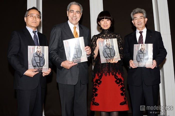 最先端モード&ライフスタイル誌「T JAPAN The New York Times Style Magazine」創刊発表会の模様
