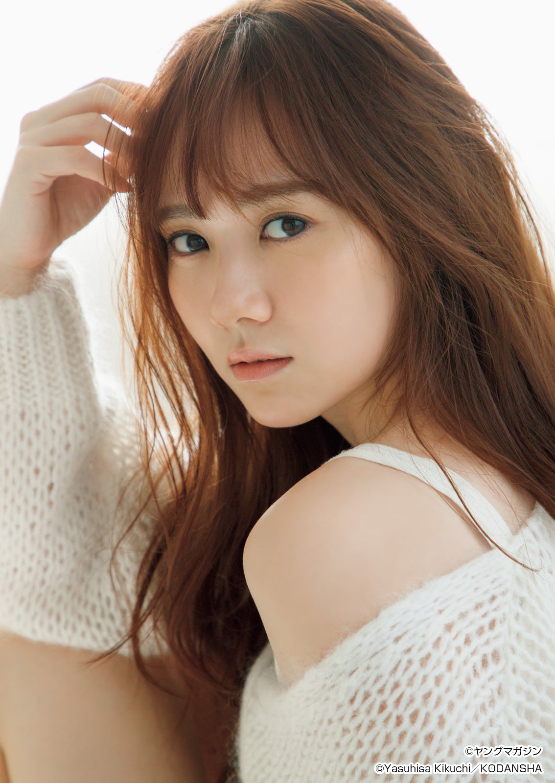 乃木坂46田村真佑、色っぽさ漂うグラビア披露「ヤンマガ」ソロ初登場