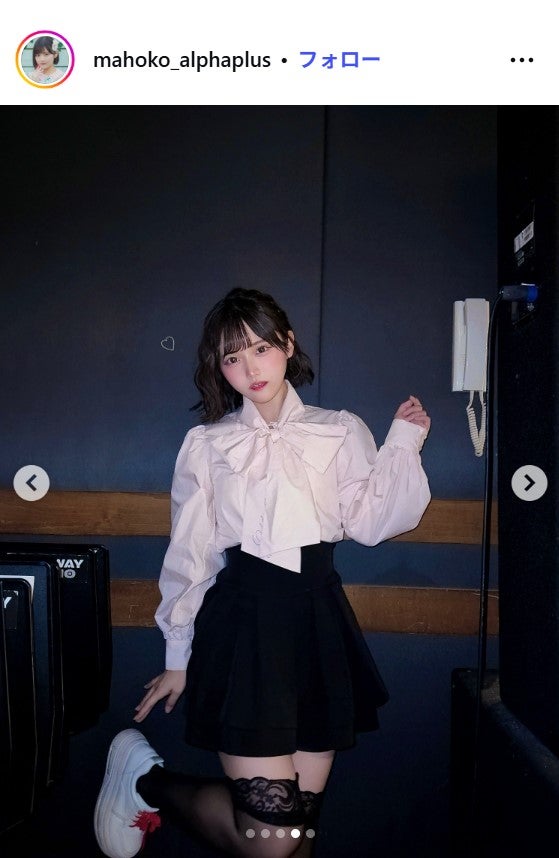 瀬乃真帆子Instagramより