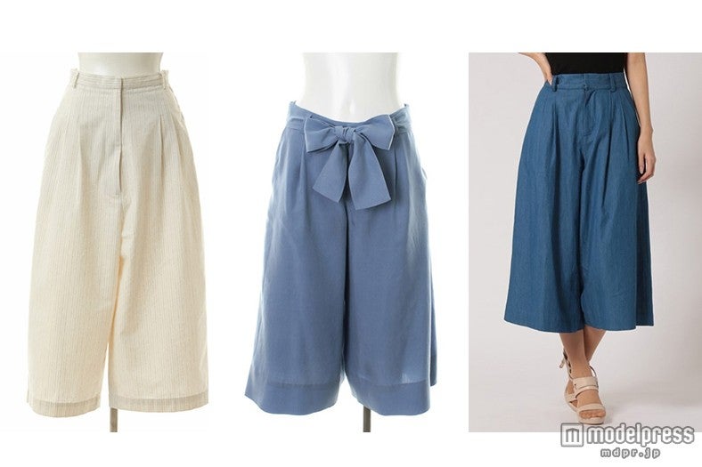 No.1トレンド「ガウチョパンツ」でおしゃれ度アップ！