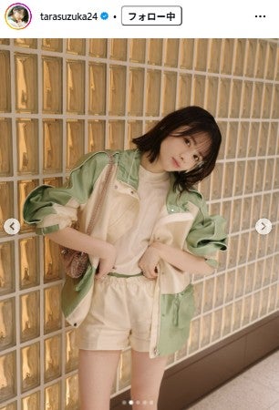 鎮西寿々歌Instagramより
