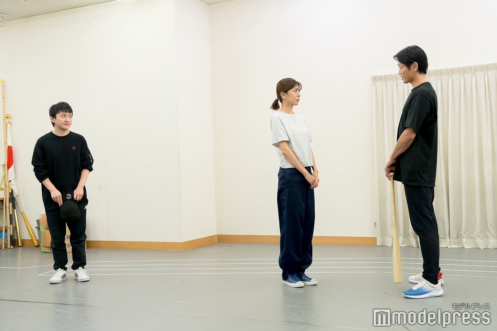 舞台「あの夏、君と出会えて～幻の甲子園で見た景色～」稽古中の様子（C）モデルプレス