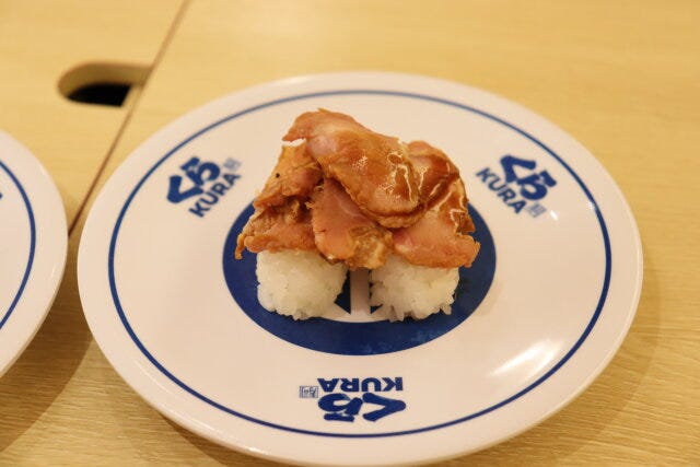 くら寿司 肉寿司 くら寿司 肉寿司 ローストポーク