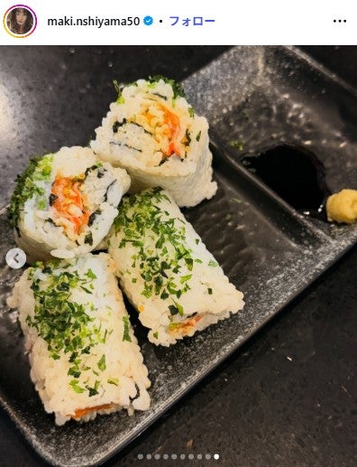 西山茉希Instagramより