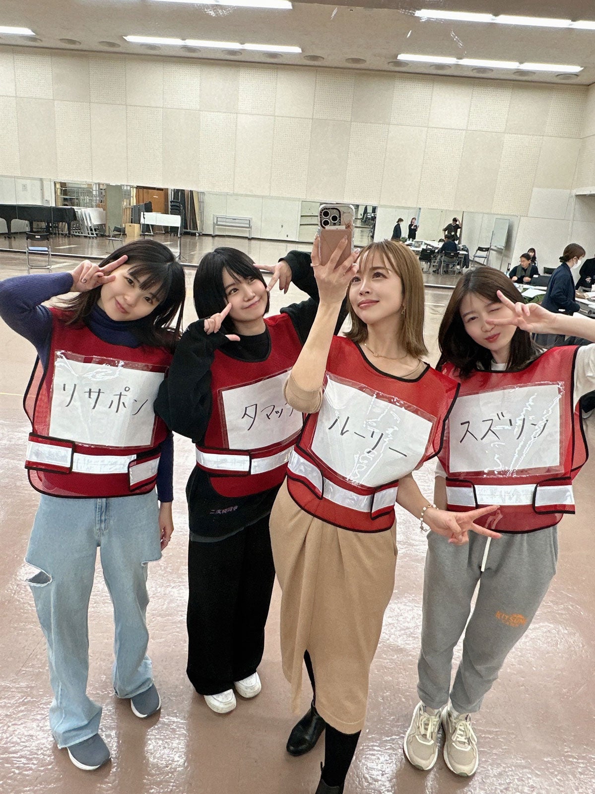 田村芽実、谷藤海咲、Rumi、岡本夏美（提供写真）