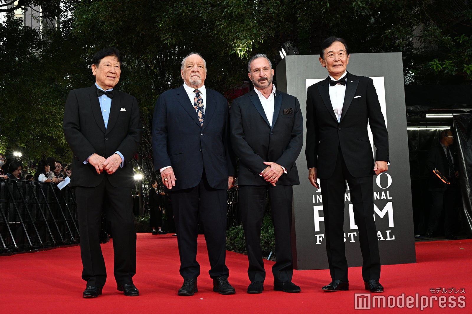 山本 又一朗、ポール・シュレイダー、アラン・プール、都倉俊一（C）モデルプレス