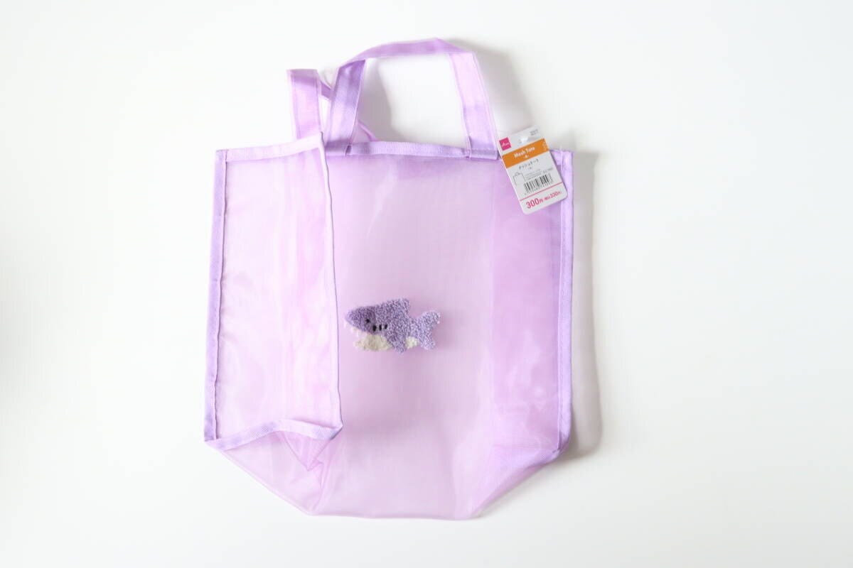 ダイソー メッシュトート(A) ダイソーのメッシュトート(A)のパッケージ