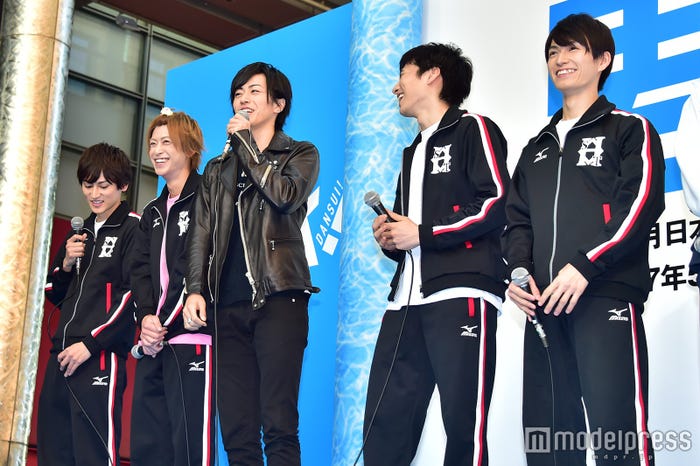 東ヶ丘高校のメンバー/佐藤永典、赤澤燈、廣瀬智紀、宮崎秋人、松田凌(C)モデルプレス