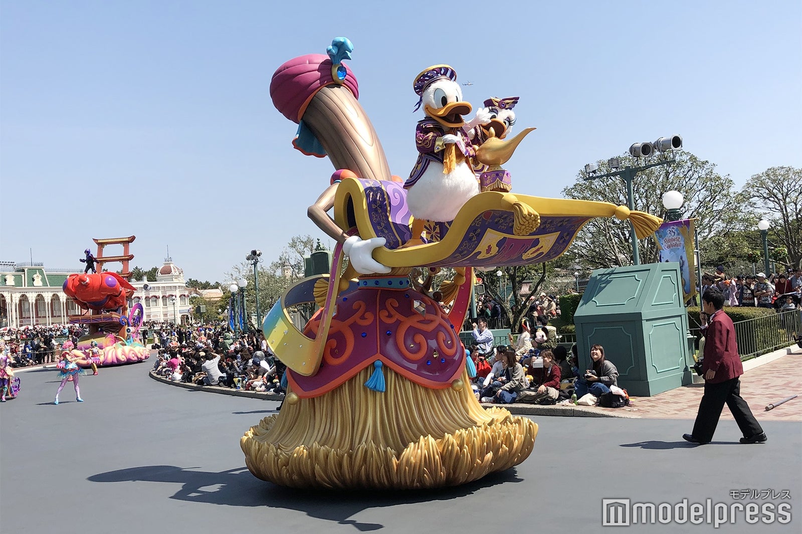 ドナルドダック、デイジーダック／パレード「ドリーミング・アップ！」（C）モデルプレス（C）Disney