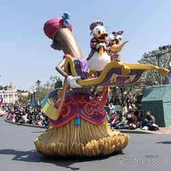 ドナルドダック、デイジーダック／パレード「ドリーミング・アップ！」（C）モデルプレス（C）Disney