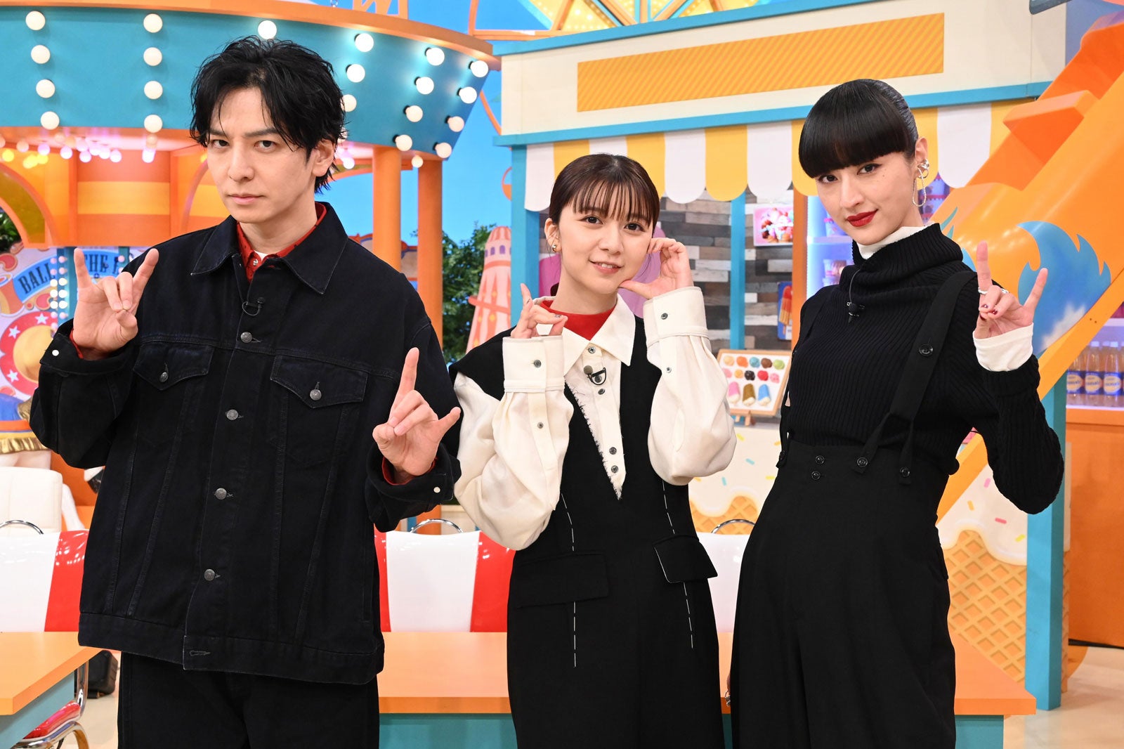 生田斗真、上白石萌歌、シシド・カフカ（C）日本テレビ