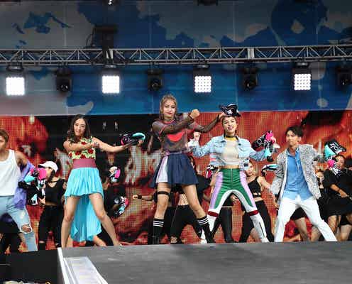 lol、個性派衣装でパワフルパフォーマンス<a-nation2017>