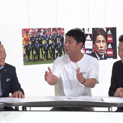 松木節が炸裂 パンサー尾形らとサッカー日本代表について熱く討論 スポーツクロス モデルプレス 松木節が炸裂 パンサー尾形らとサッカー日本代表について熱く討論 スポーツクロス モデルプレス